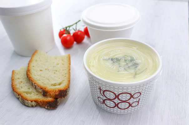takeaway ready meal packaging soup cups